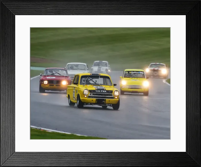 Framed Print : CM25 9154 Richard Belcher, Ford Lotus Cortina Framed Print : CM25 9154 Richard Belcher, Ford Lotus Cortina