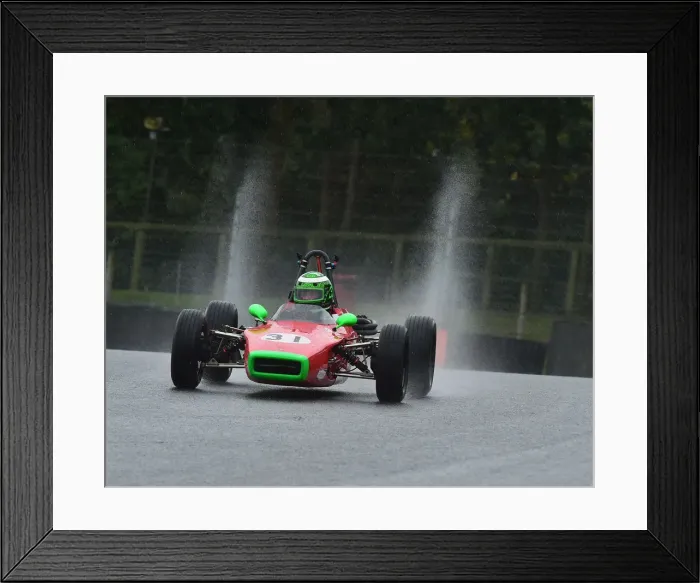 Framed Print : CM25 8898 John Emery, Lola T200 Framed Print : CM25 8898 John Emery, Lola T200