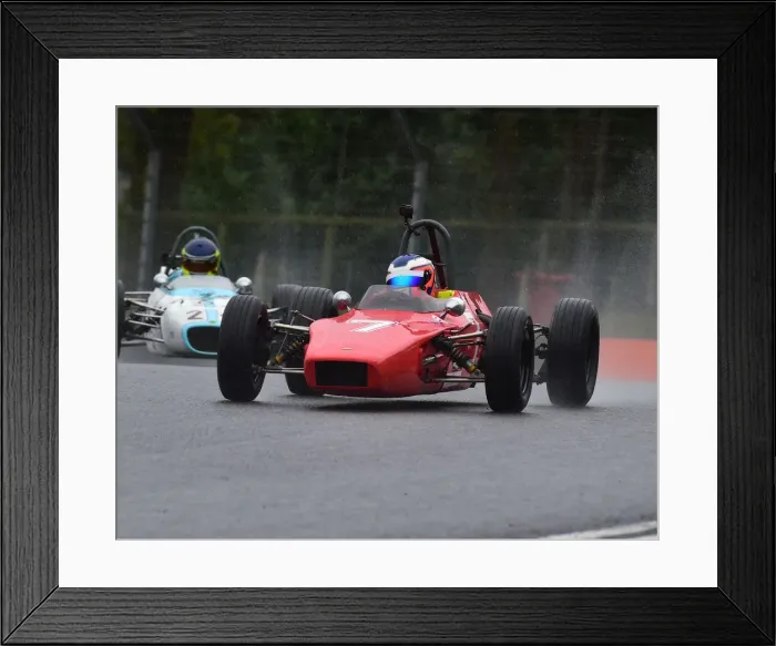 Framed Print : CM25 8817 Cameron Jackson, Lola T200 Framed Print : CM25 8817 Cameron Jackson, Lola T200