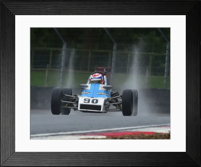 Framed Print : CM25 9001 Josh Barnett, Van Diemen RF80 Framed Print : CM25 9001 Josh Barnett, Van Diemen RF80