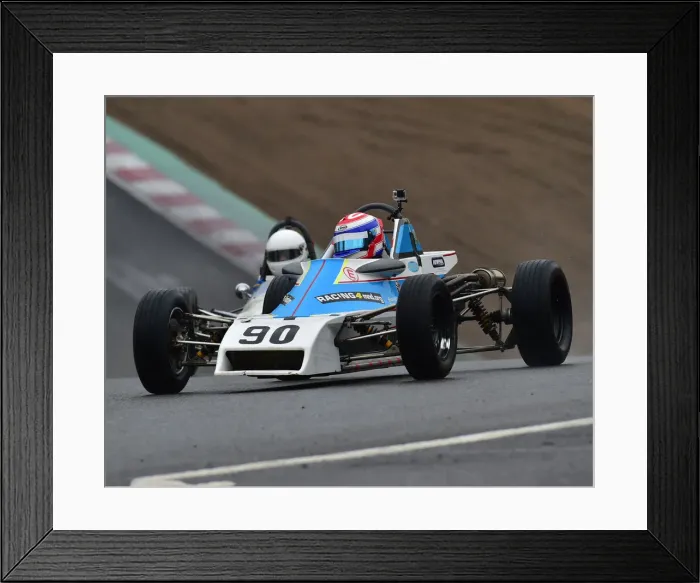 Framed Print : CM25 8312 Josh Barnett, Van Diemen RF80