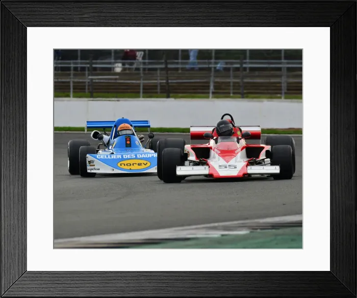Framed Print : CJ7 5301 Frank Lyons, Lola T332, Julian Maynard, March 742