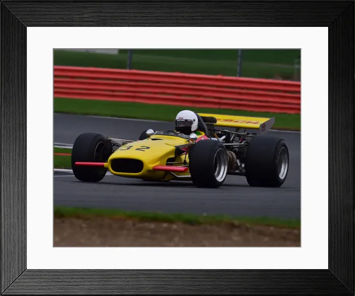 Framed Print : CM26 1170 Adam Simmonds, Lola T142 Framed Print : CM26 1170 Adam Simmonds, Lola T142