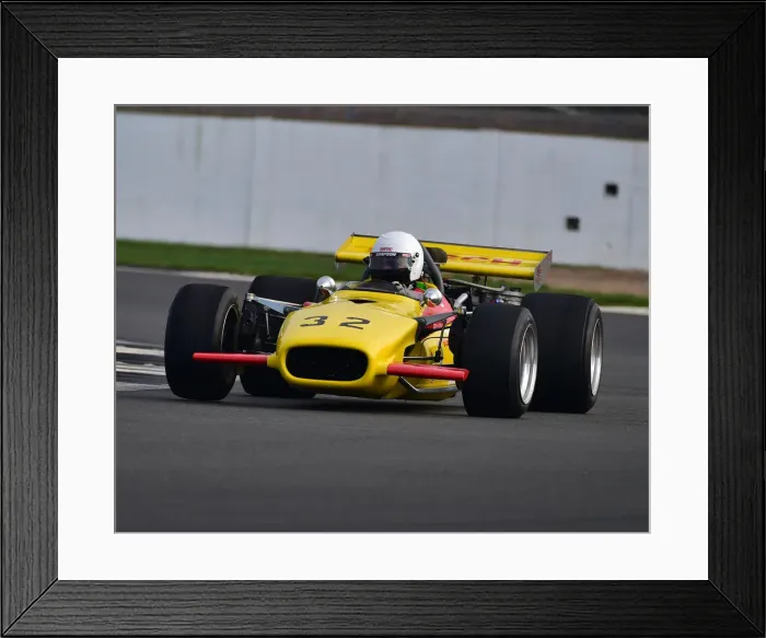 Framed Print : CM26 0420 Adam Simmonds, Lola T142 Framed Print : CM26 0420 Adam Simmonds, Lola T142