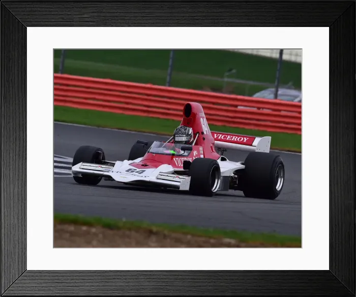 Framed Print : CM26 1168 Michael Lyons, Lola T400 Framed Print : CM26 1168 Michael Lyons, Lola T400