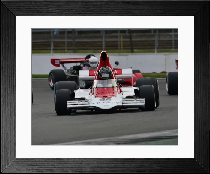 Framed Print : CJ7 5236 Michael Lyons, Lola T400 Framed Print : CJ7 5236 Michael Lyons, Lola T400