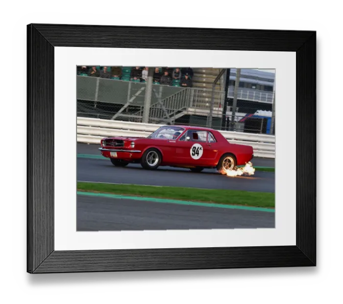 Framed Print : CM26 1546 Warren Briggs, Ford Mustang Framed Print : CM26 1546 Warren Briggs, Ford Mustang