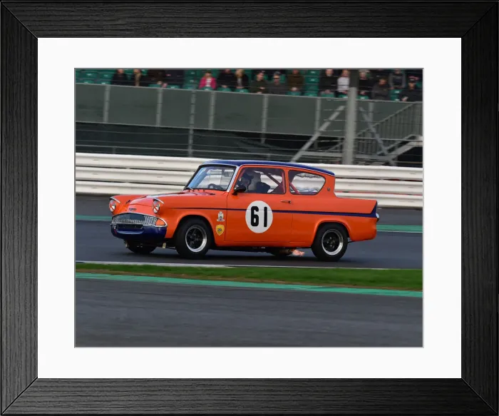 Framed Print : CM26 1461 Brian Webb, Ford Anglia 105E Framed Print : CM26 1461 Brian Webb, Ford Anglia 105E