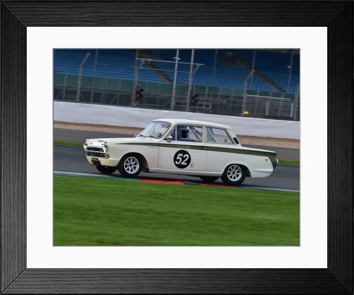 Framed Print : CM26 1450 Mike Stephenson, Ford Lotus Cortina Framed Print : CM26 1450 Mike Stephenson, Ford Lotus Cortina