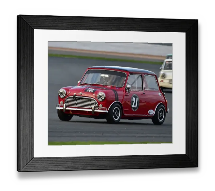 Framed Print : CM26 1412 Leon Window, Morris Mini Cooper S Framed Print : CM26 1412 Leon Window, Morris Mini Cooper S