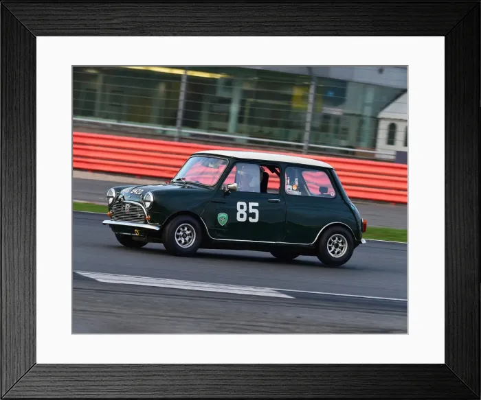 Framed Print : CM26 1459 Roger Godfrey, Austin Mini Cooper S