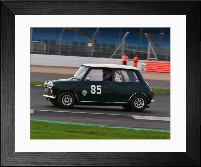 Framed Print : CM26 1456 Roger Godfrey, Austin Mini Cooper S Framed Print : CM26 1456 Roger Godfrey, Austin Mini Cooper S