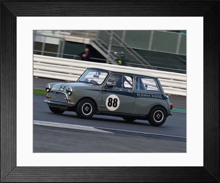 Framed Print : CM26 1458 Nick Paddy, Austin Mini Cooper S Framed Print : CM26 1458 Nick Paddy, Austin Mini Cooper S