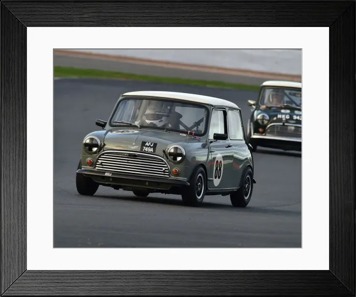 Framed Print : CM26 1405 Nick Paddy, Austin Mini Cooper S Framed Print : CM26 1405 Nick Paddy, Austin Mini Cooper S