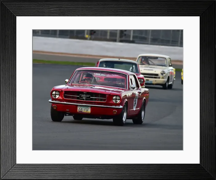 Framed Print : CM26 1396 Warren Briggs, Ford Mustang Framed Print : CM26 1396 Warren Briggs, Ford Mustang