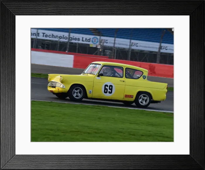 Framed Print : CM26 1444 Bob Bullen, Ford Anglia 105E Framed Print : CM26 1444 Bob Bullen, Ford Anglia 105E