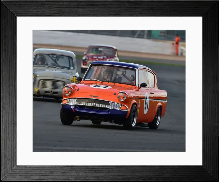 Framed Print : CM26 1415 Brian Webb, Ford Anglia 105E Framed Print : CM26 1415 Brian Webb, Ford Anglia 105E