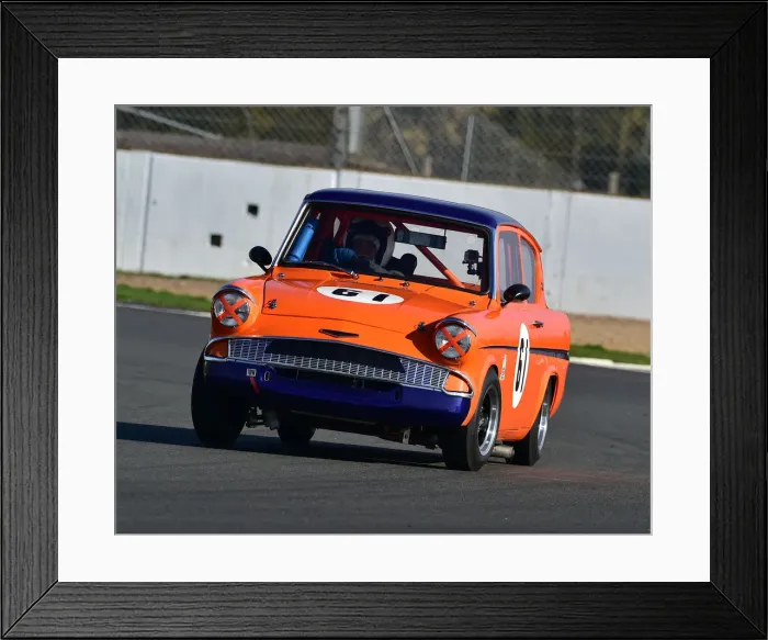 Framed Print : CM26 0683 Brian Webb, Ford Anglia 105E Framed Print : CM26 0683 Brian Webb, Ford Anglia 105E
