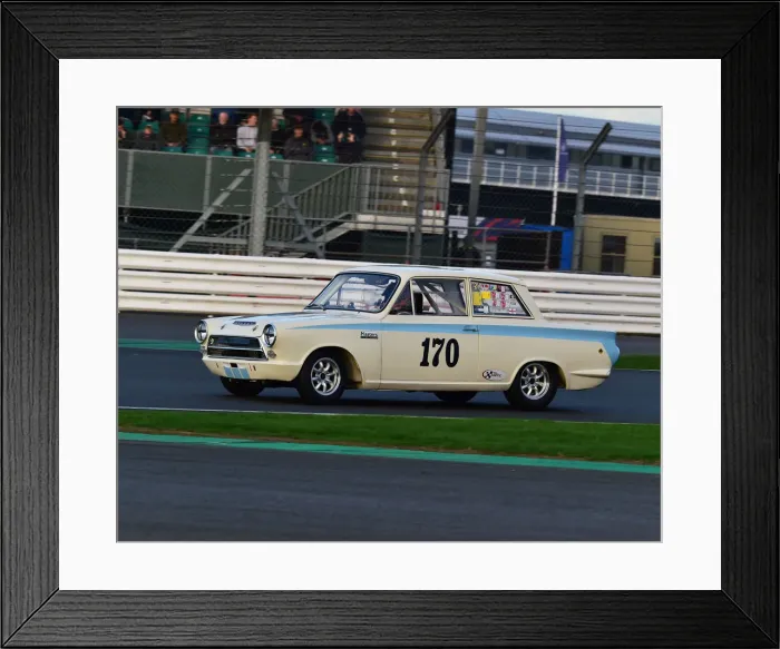 Framed Print : CM26 1568 Marcus Jewell, Ford Lotus Cortina Framed Print : CM26 1568 Marcus Jewell, Ford Lotus Cortina