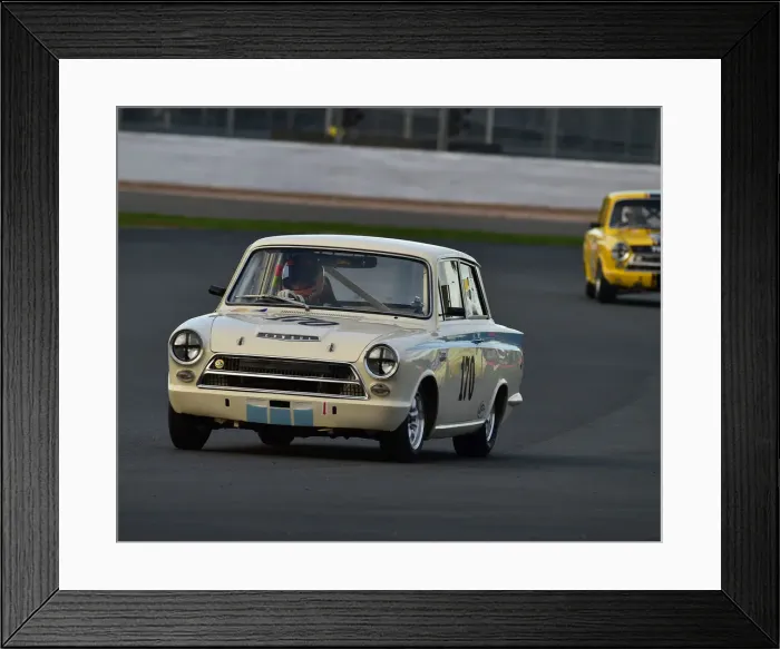 Framed Print : CM26 1398 Marcus Jewell, Ford Lotus Cortina Framed Print : CM26 1398 Marcus Jewell, Ford Lotus Cortina
