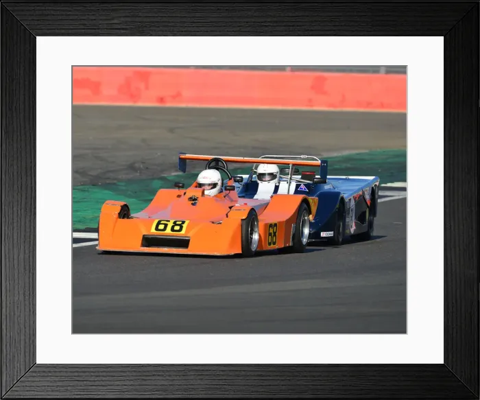 Framed Print : CJ7 5014 David Facer, Mallock Mk18BW Framed Print : CJ7 5014 David Facer, Mallock Mk18BW