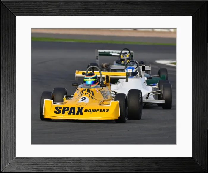 Framed Print : CJ7 5083 Benn Simms, Reynard SF77 Framed Print : CJ7 5083 Benn Simms, Reynard SF77
