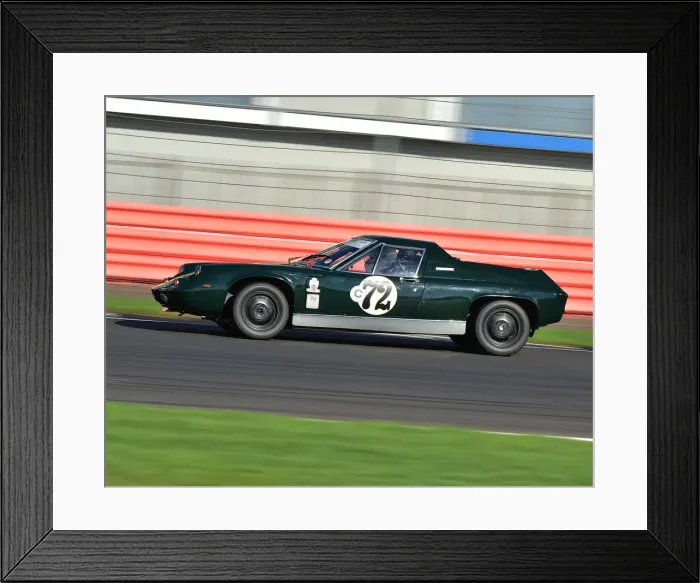 Framed Print : CM26 0857 Jim Dean, Lotus Europa Framed Print : CM26 0857 Jim Dean, Lotus Europa