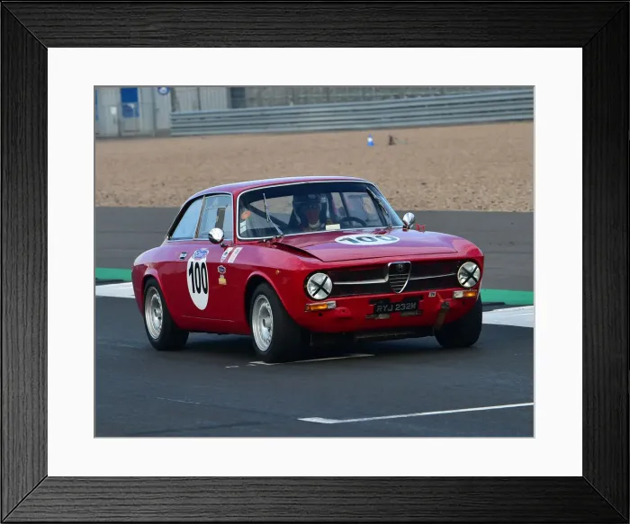Framed Print : CM26 0074 Drew Nicholson, Alfa Romeo GTV-GT Junior Framed Print : CM26 0074 Drew Nicholson, Alfa Romeo GTV-GT Junior