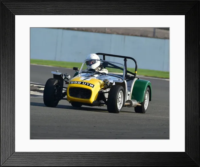 Framed Print : CM26 0248 Mike Leese, Lotus Seven S2 Framed Print : CM26 0248 Mike Leese, Lotus Seven S2