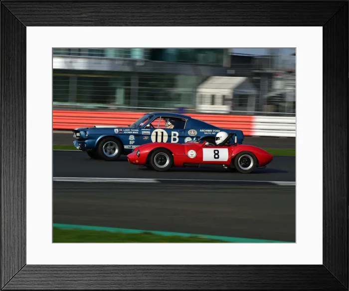 Framed Print : CM26 1119 Larry Tucker, Shelby Mustang GT350R, Mark Godfrey, Ginetta G4 Framed Print : CM26 1119 Larry Tucker, Shelby Mustang GT350R, Mark Godfrey, Ginetta G4