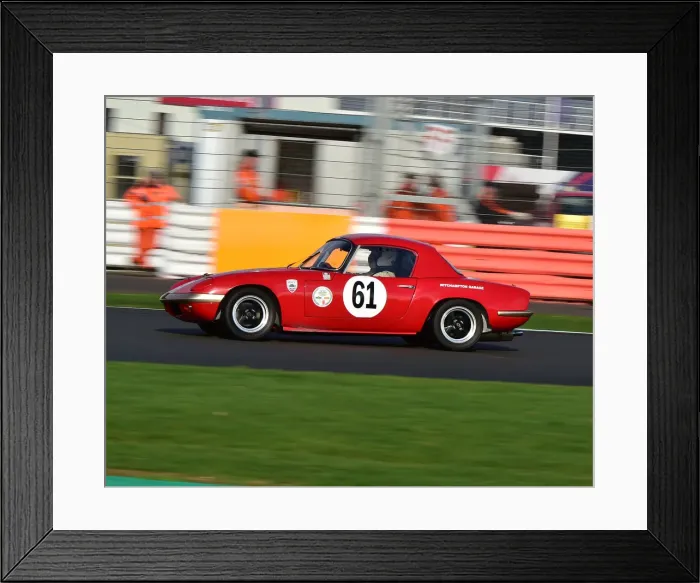 Framed Print : CM26 1042 Larry Kennedy, Lotus Elan S1 Framed Print : CM26 1042 Larry Kennedy, Lotus Elan S1