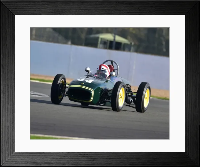 Framed Print : CM26 0387 Tony Steele, Lotus 18 Framed Print : CM26 0387 Tony Steele, Lotus 18