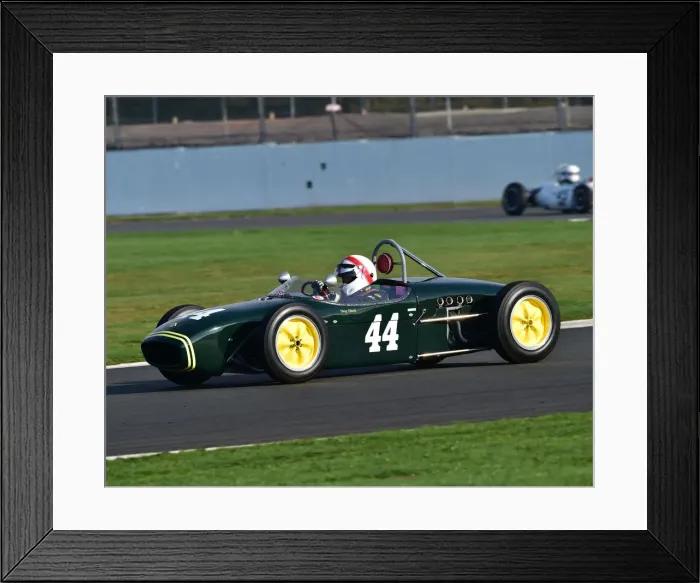 Framed Print : CM26 0351 Tony Steele, Lotus 18 Framed Print : CM26 0351 Tony Steele, Lotus 18