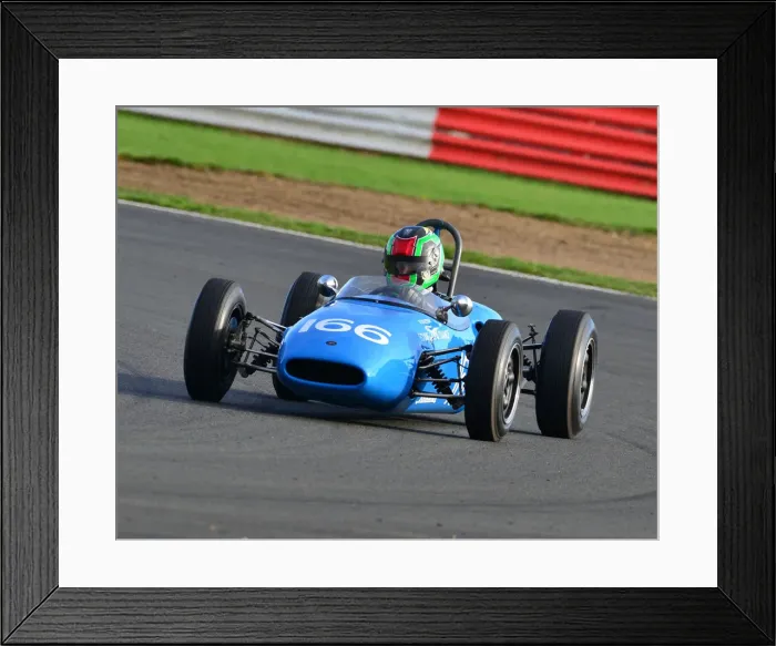 Framed Print : CJ7 5184 George McDonald, Brabham BT6