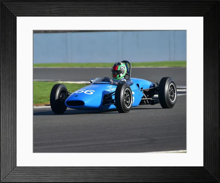 Framed Print : CM26 0306 George McDonald, Brabham BT6 Framed Print : CM26 0306 George McDonald, Brabham BT6