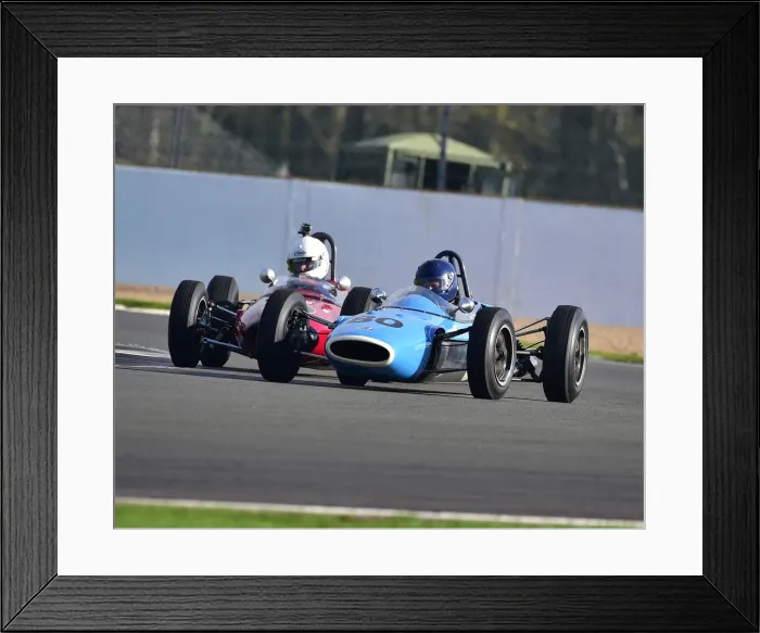 Framed Print : CM26 0381 Nick Fennell, Lotus 27
