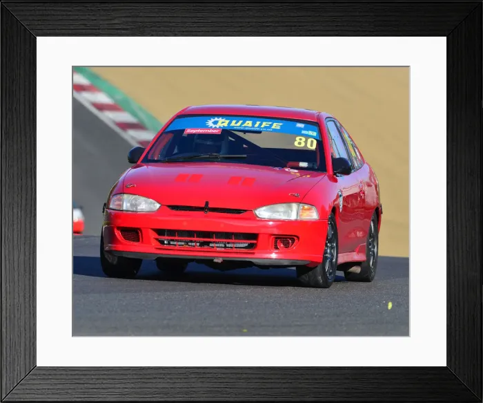 Framed Print : CJ7 5595 Gideon September, Mitsubishi Mirage Framed Print : CJ7 5595 Gideon September, Mitsubishi Mirage