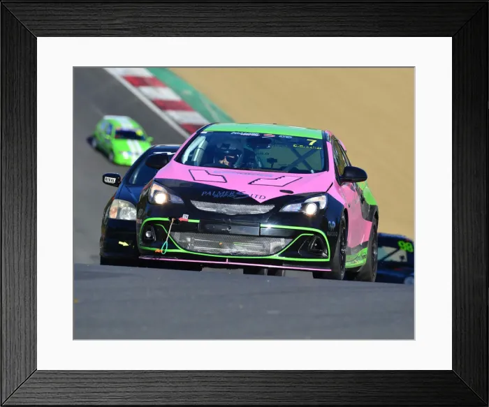 Framed Print : CJ7 5606 Rod Birley, Vauxhall Astra VXR Framed Print : CJ7 5606 Rod Birley, Vauxhall Astra VXR