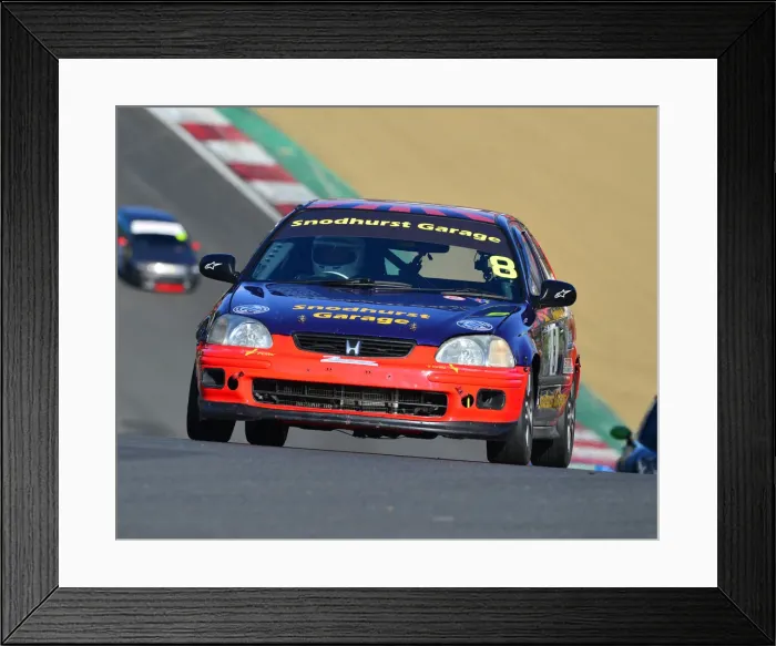 Framed Print : CJ7 5614 Jamie Primett, Honda Civic Framed Print : CJ7 5614 Jamie Primett, Honda Civic