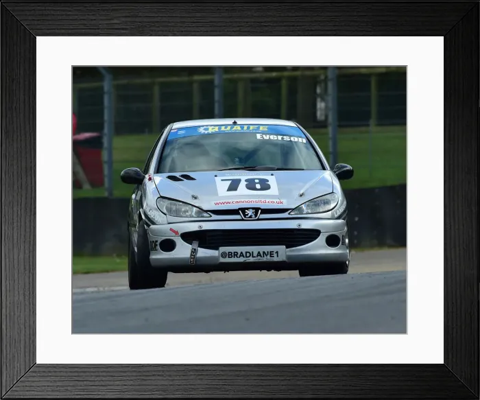 Framed Print : CM26 2271 Steve Everson, Peugeot 206 GTi Framed Print : CM26 2271 Steve Everson, Peugeot 206 GTi