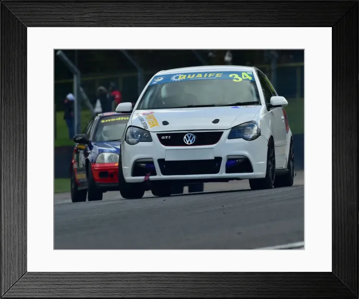 Framed Print : CM26 2277 Stephen Dann, VW Polo GTi Framed Print : CM26 2277 Stephen Dann, VW Polo GTi