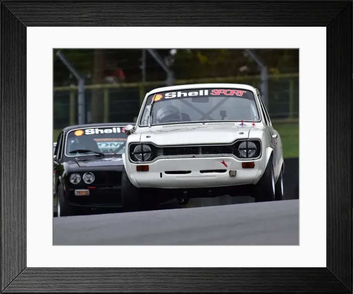 Framed Print : CM26 2586 Stephen Primett, Ford Escort Mk1