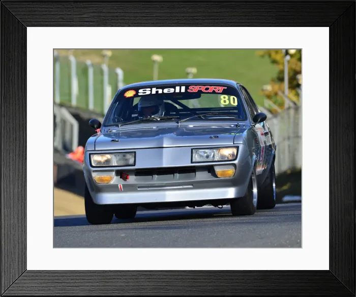 Framed Print : CJ7 5511 Gary Fletcher, Vauxhall Firenza