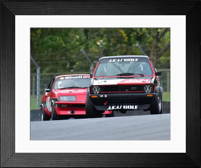 Framed Print : CM26 2603 Simon Jeffs, Volkswagen Golf GTi