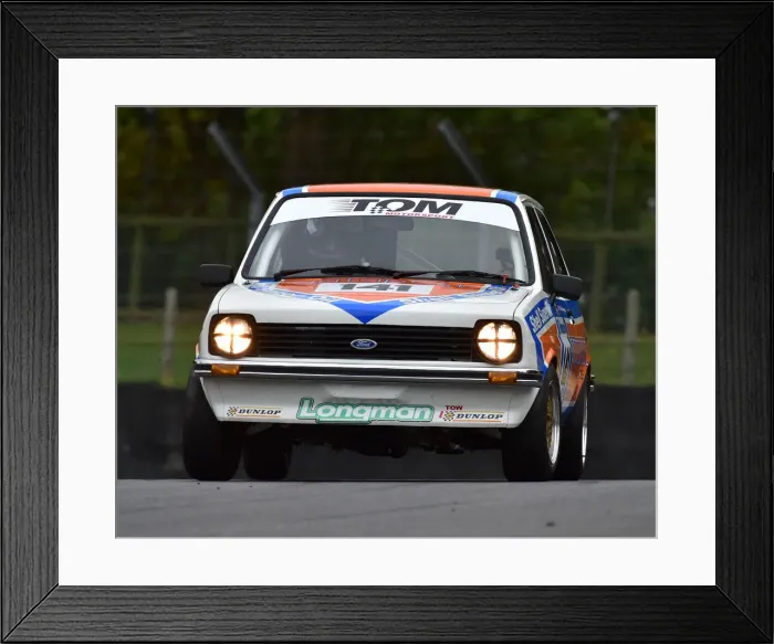 Framed Print : CM26 2578 Tom Burgess, Ford Fiesta XR2 Framed Print : CM26 2578 Tom Burgess, Ford Fiesta XR2