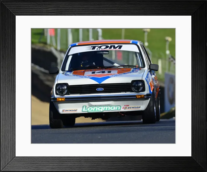 Framed Print : CJ7 5502 Tom Burgess, Ford Fiesta XR2 Framed Print : CJ7 5502 Tom Burgess, Ford Fiesta XR2