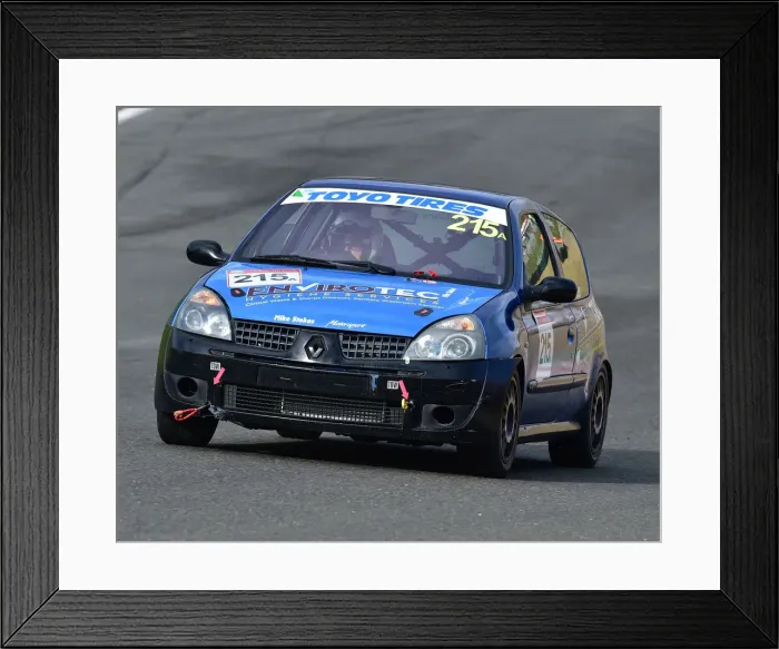 Framed Print : CM26 2117 Josh Barber, Renault Clio 182
