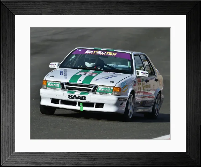 Framed Print : CM26 2108 Stephen Field, Saab 9000 T16 Framed Print : CM26 2108 Stephen Field, Saab 9000 T16