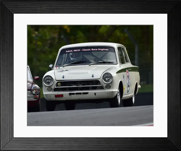 Framed Print : CM26 2178 Stuart Caie, Ford Lotus Cortina Framed Print : CM26 2178 Stuart Caie, Ford Lotus Cortina