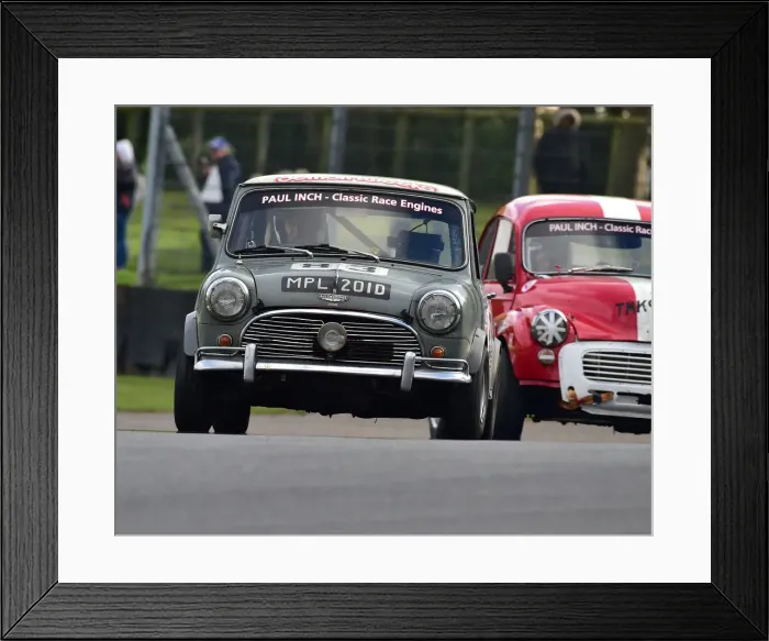 Framed Print : CM26 2155 Tim Dodwell, Austin Mini Cooper Framed Print : CM26 2155 Tim Dodwell, Austin Mini Cooper